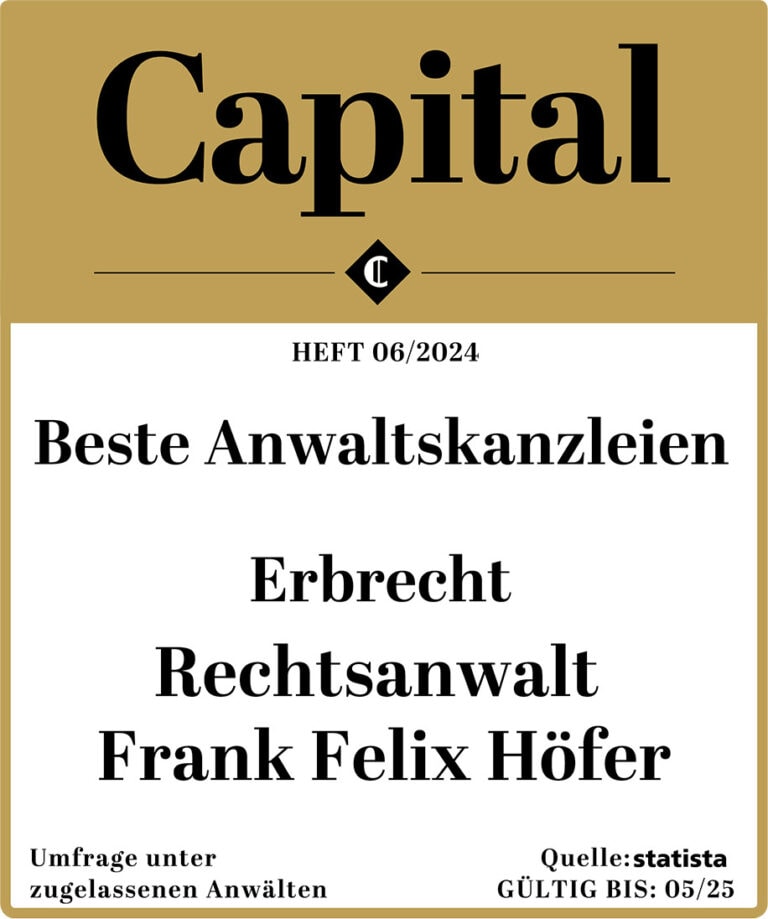 Capital beste Anwaltskanzleien 2024